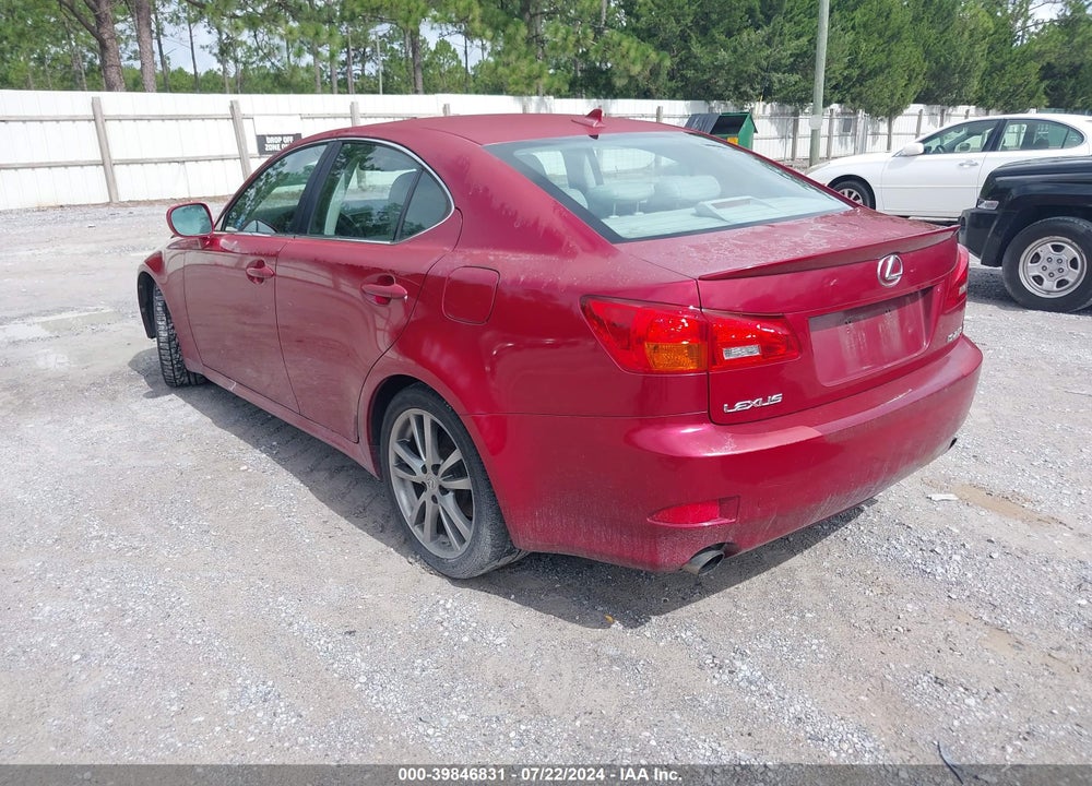 2008 LEXUS IS 250 VIN: JTHBK262X85073817
