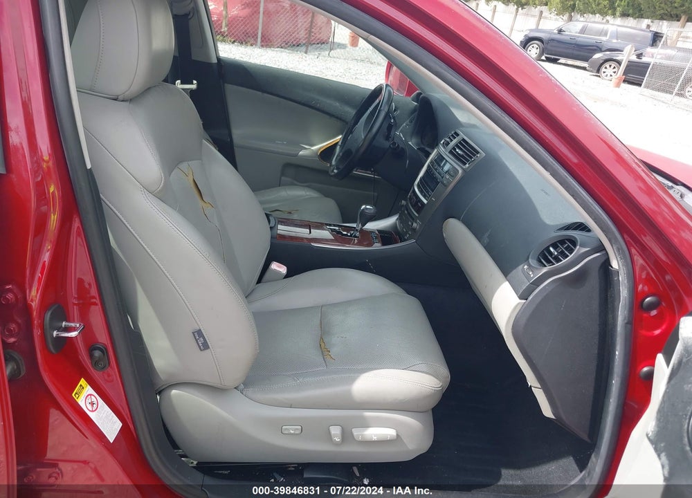 2008 LEXUS IS 250 VIN: JTHBK262X85073817