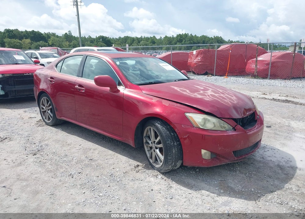2008 LEXUS IS 250 VIN: JTHBK262X85073817
