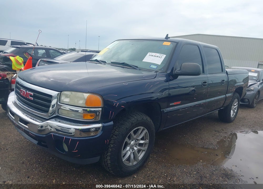 2006 GMC SIERRA 1500 SLT VIN: 2GTEK13N061222189