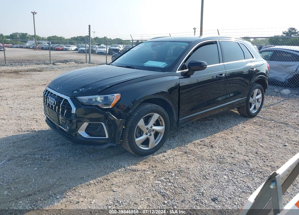 2020 AUDI Q3 PREMIUM 45 TFSI QUATTRO TIPTRONIC VIN: WA1AECF32L1035074