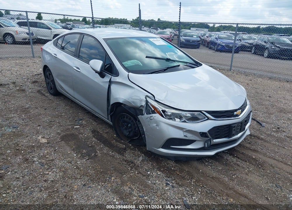 2017 CHEVROLET CRUZE LS AUTO VIN: 1G1BC5SM0H7167855