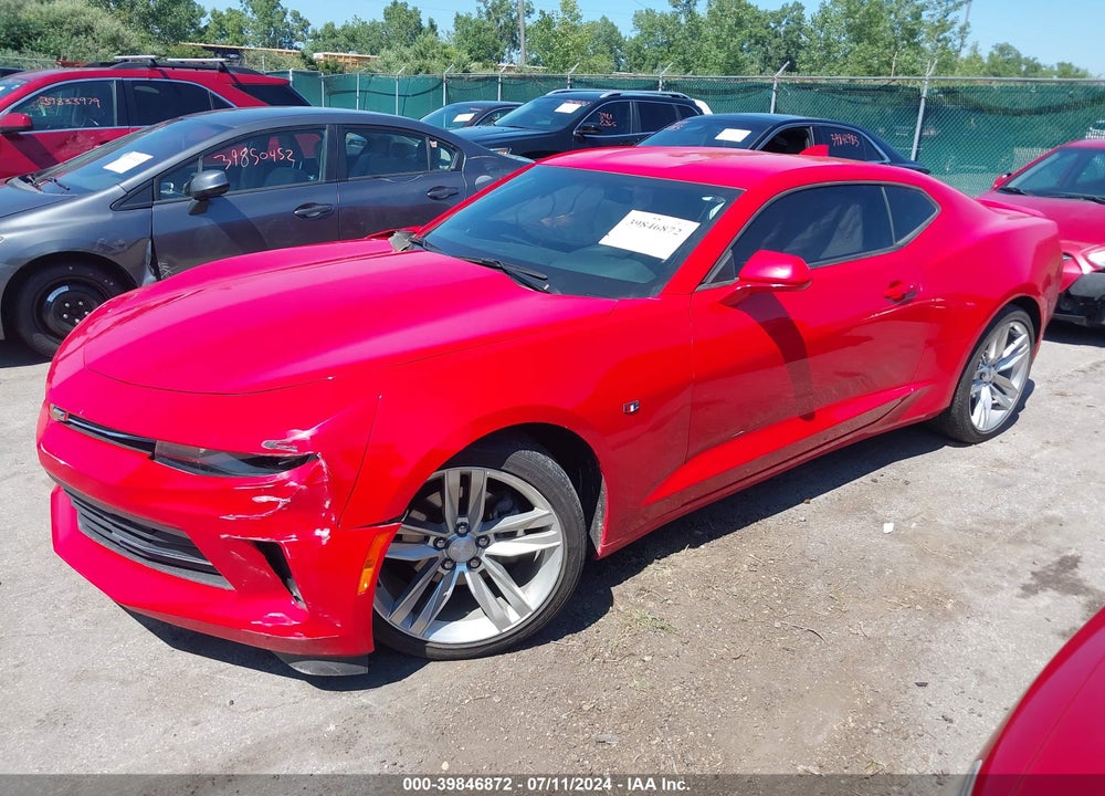 2016 CHEVROLET CAMARO 2LT VIN: 1G1FD1RS4G0122338