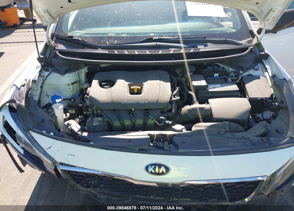 2017 KIA FORTE LX VIN: 3KPFK4A75HE082043