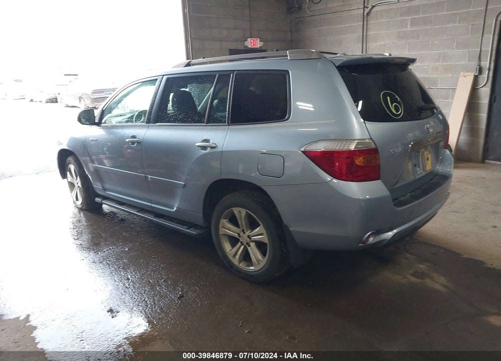 2009 TOYOTA HIGHLANDER SPORT VIN: JTEES43A692123570