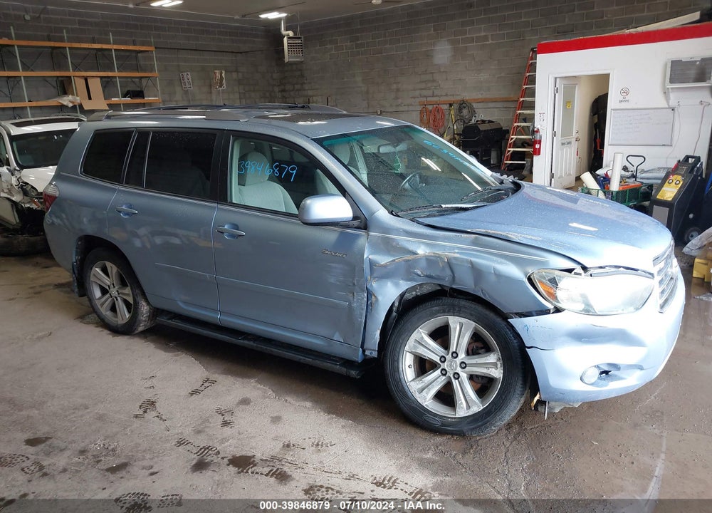 2009 TOYOTA HIGHLANDER SPORT VIN: JTEES43A692123570