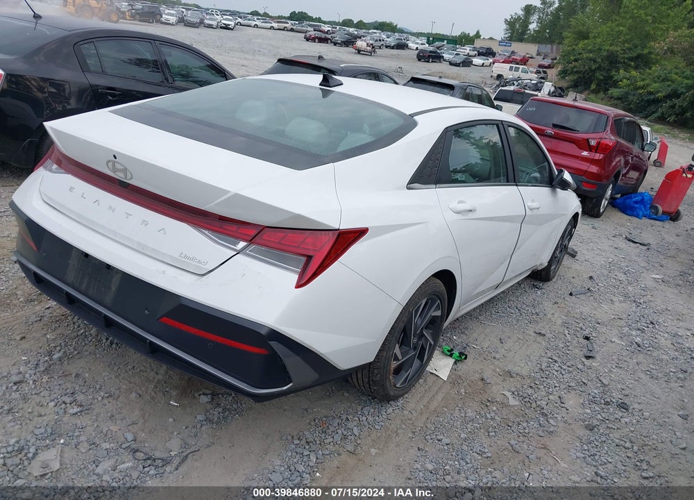 2024 HYUNDAI ELANTRA LIMITED VIN: KMHLP4DG6RU647642