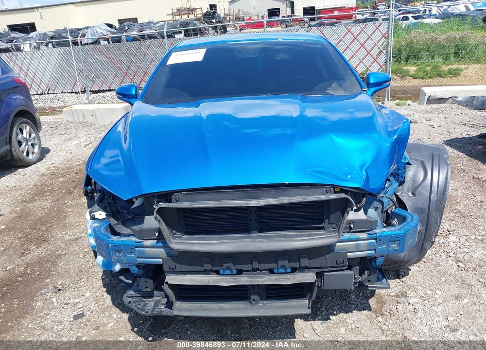 2019 FORD FUSION HYBRID VIN: 3FA6P0MU9KR197407