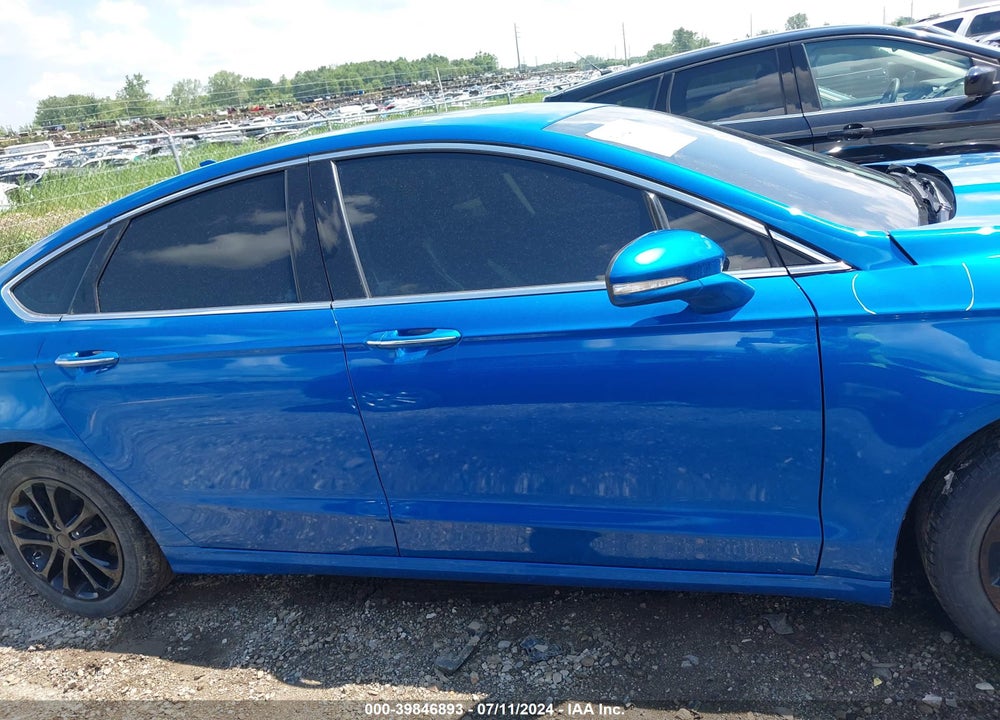 2019 FORD FUSION HYBRID VIN: 3FA6P0MU9KR197407