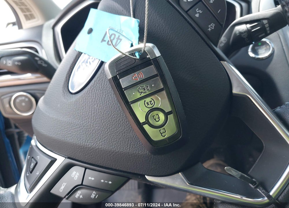 2019 FORD FUSION HYBRID VIN: 3FA6P0MU9KR197407