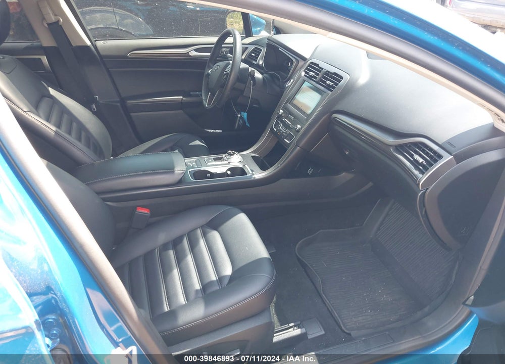 2019 FORD FUSION HYBRID VIN: 3FA6P0MU9KR197407