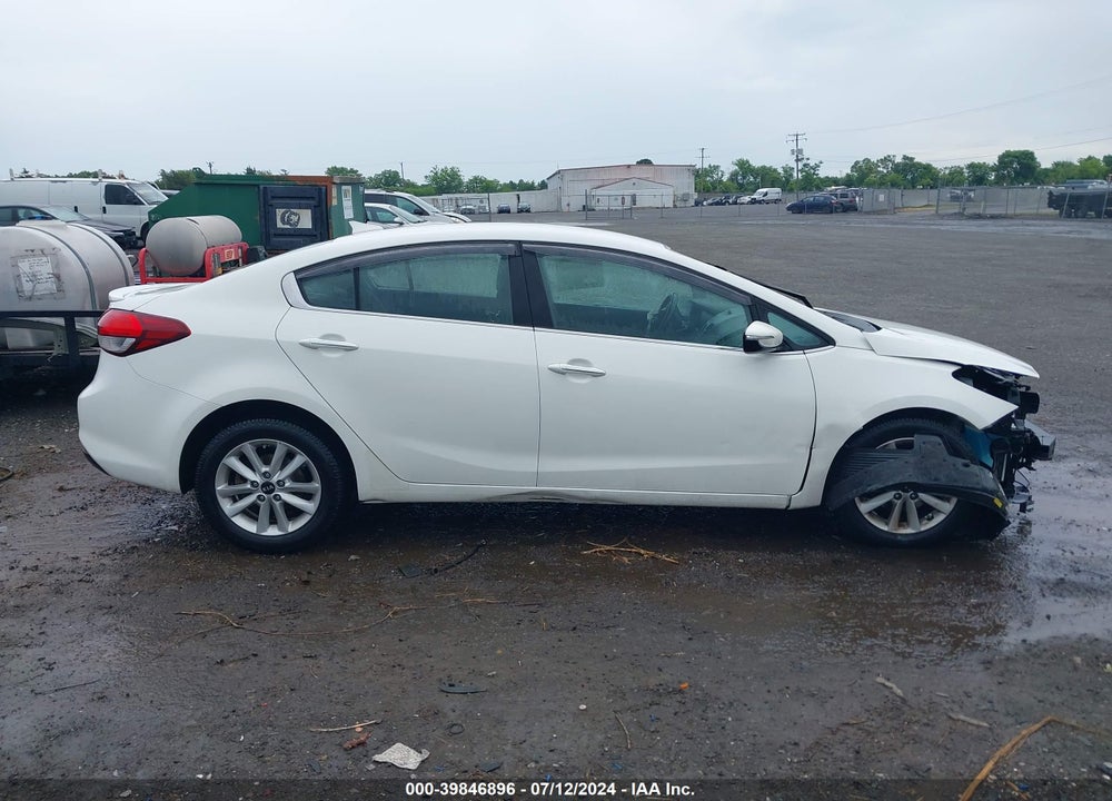 2017 KIA FORTE S VIN: 3KPFL4A77HE131434