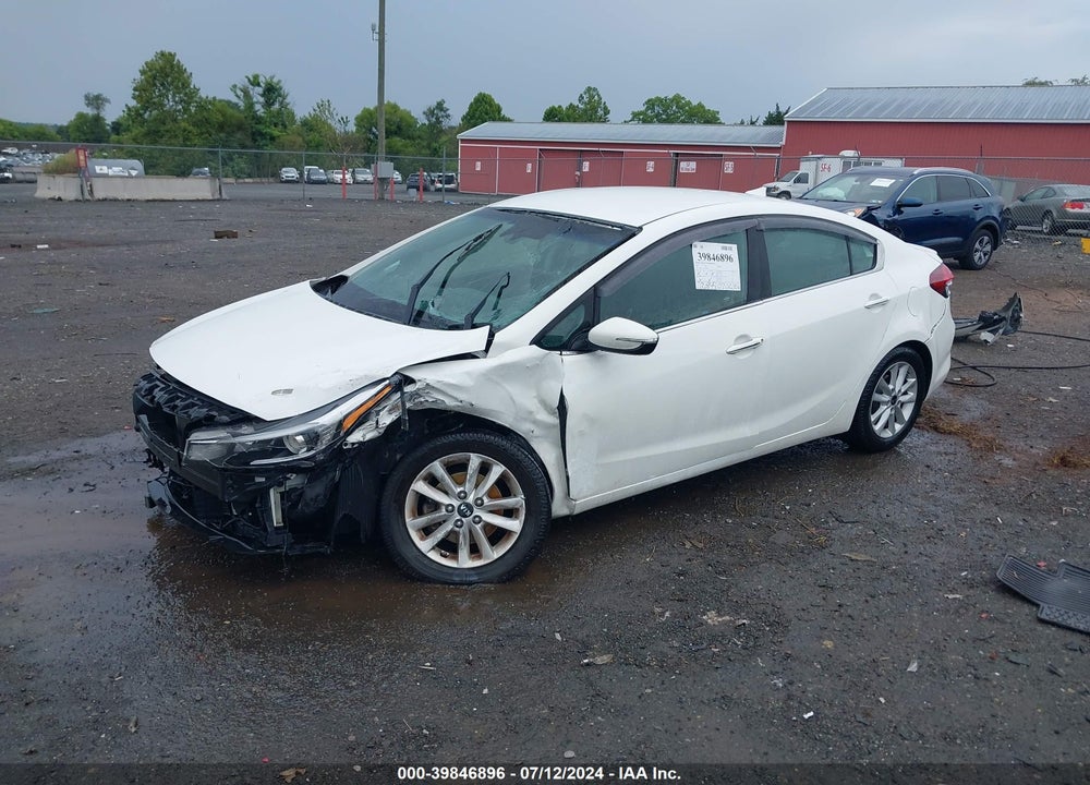 2017 KIA FORTE S VIN: 3KPFL4A77HE131434