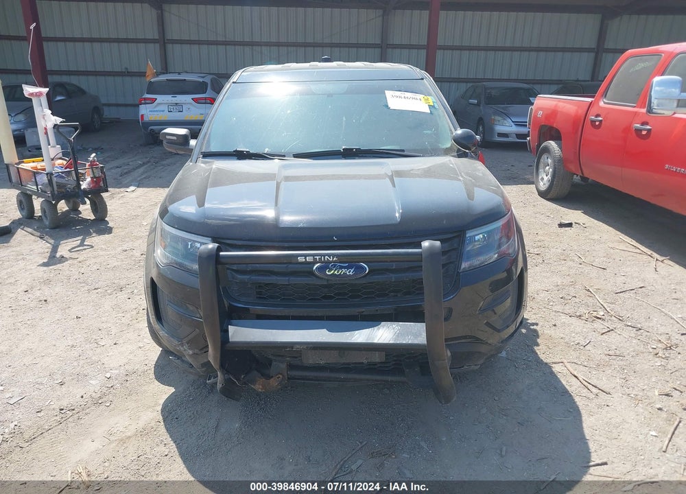2018 FORD POLICE INTERCEPTOR UTILITY VIN: 1FM5K8ARXJGC18964