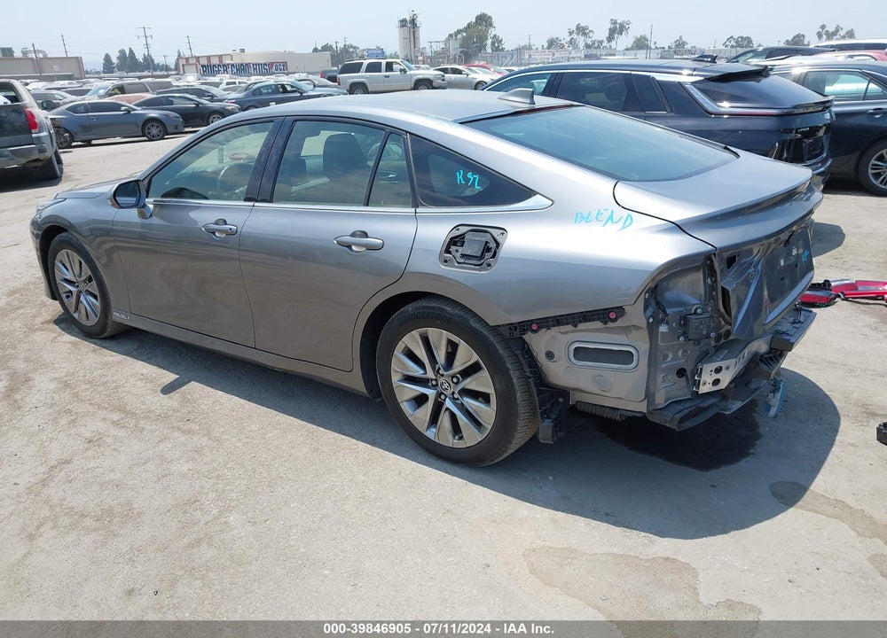 2022 TOYOTA MIRAI XLE VIN: JTDAAAAA7NA004479