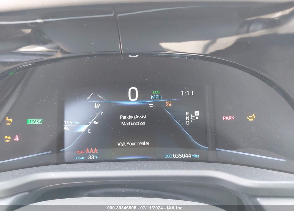 2022 TOYOTA MIRAI XLE VIN: JTDAAAAA7NA004479