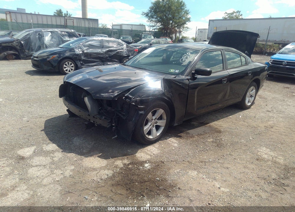 2014 DODGE CHARGER SE VIN: 2C3CDXBG0EH213610