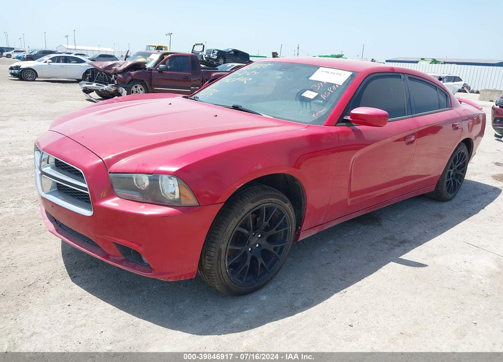 2013 DODGE CHARGER SXT VIN: 2C3CDXHGXDH611574