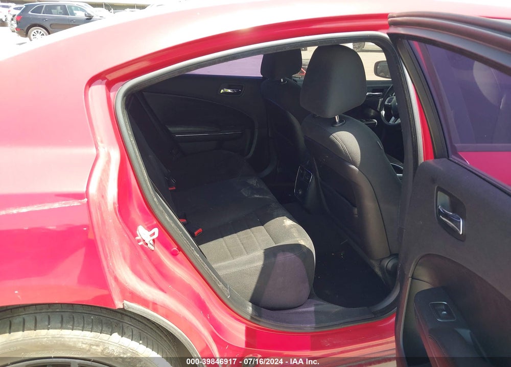 2013 DODGE CHARGER SXT VIN: 2C3CDXHGXDH611574