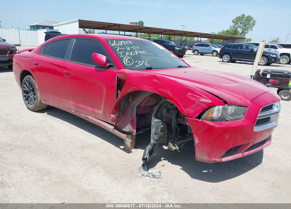2013 DODGE CHARGER SXT VIN: 2C3CDXHGXDH611574