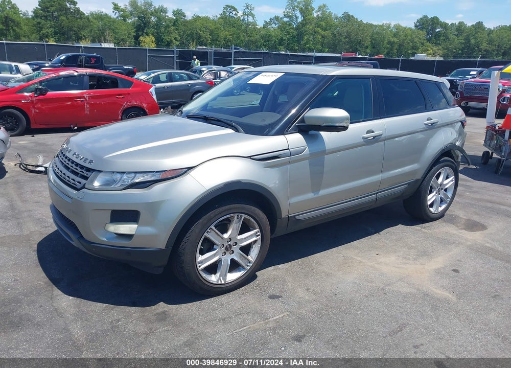 2012 LAND ROVER RANGE ROVER EVOQUE PURE PLUS VIN: SALVR2BG1CH681107