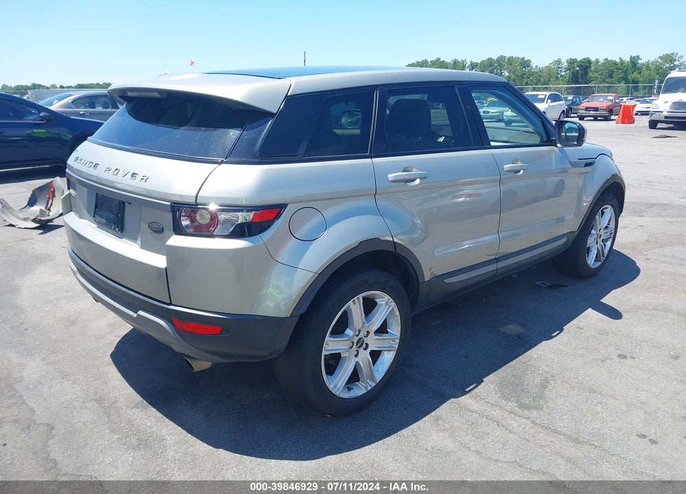 2012 LAND ROVER RANGE ROVER EVOQUE PURE PLUS VIN: SALVR2BG1CH681107