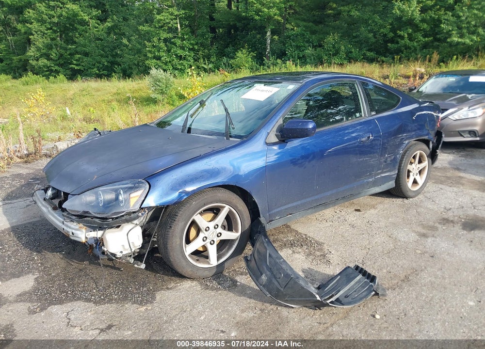 2002 ACURA RSX VIN: JH4DC54802C021761