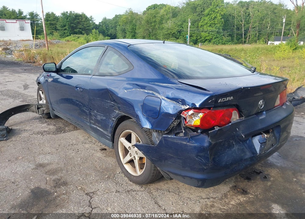 2002 ACURA RSX VIN: JH4DC54802C021761