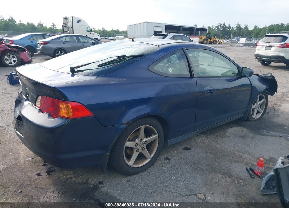 2002 ACURA RSX VIN: JH4DC54802C021761