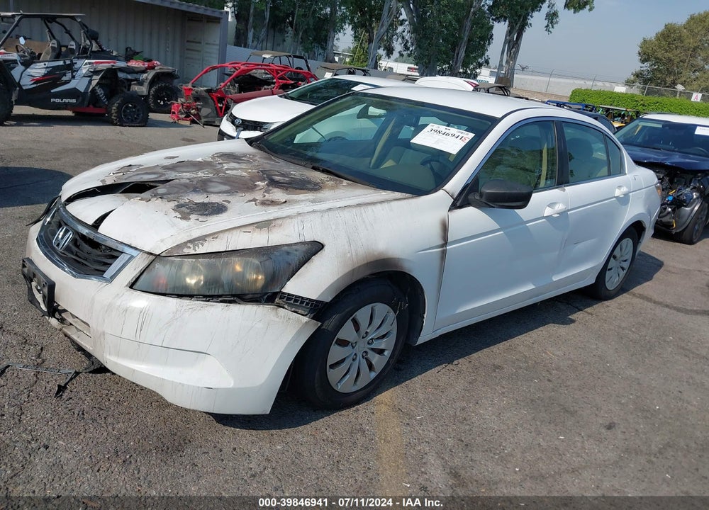 2010 HONDA ACCORD 2.4 LX VIN: 1HGCP2F39AA084189
