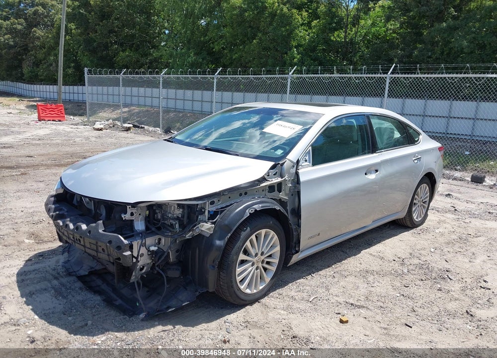 2014 TOYOTA AVALON HYBRID XLE TOURING VIN: 4T1BD1EB7EU034896
