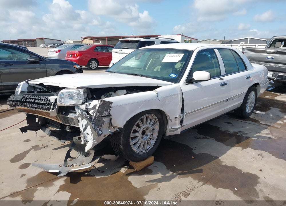 2008 MERCURY GRAND MARQUIS LS VIN: 2MEFM75V98X645849