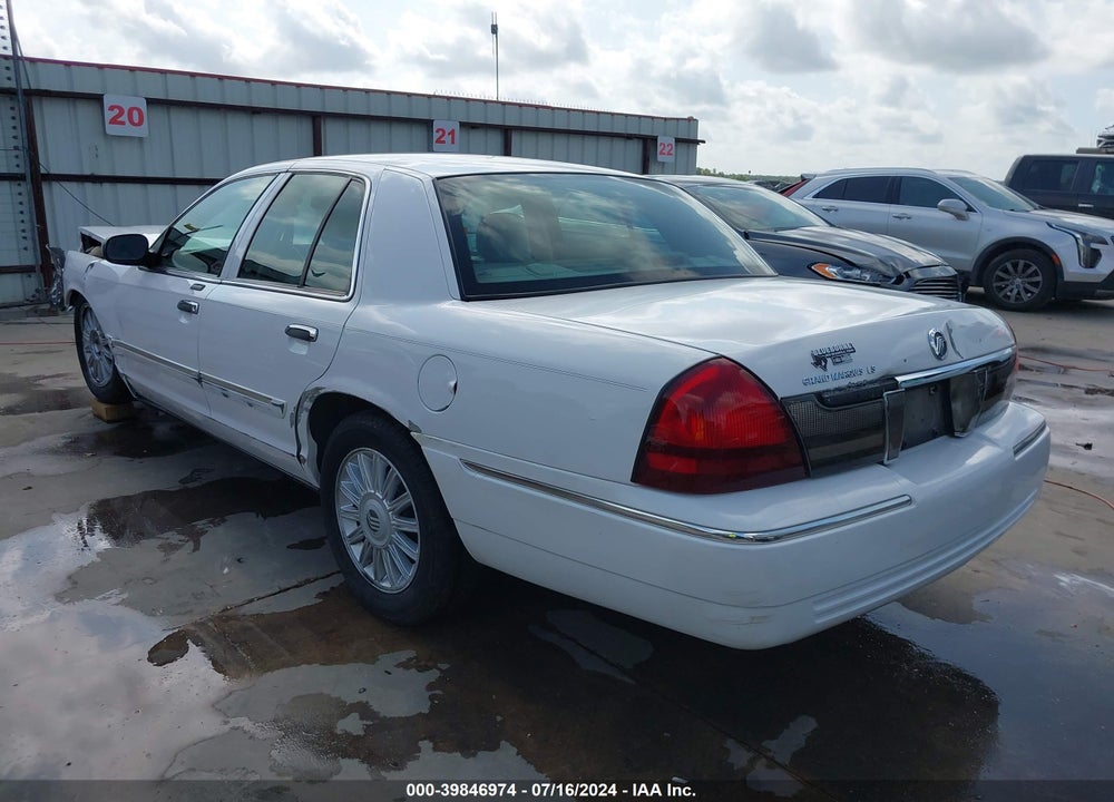 2008 MERCURY GRAND MARQUIS LS VIN: 2MEFM75V98X645849