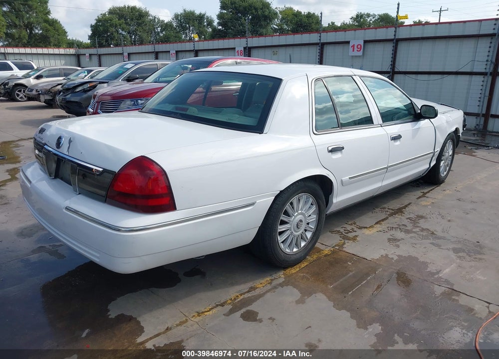 2008 MERCURY GRAND MARQUIS LS VIN: 2MEFM75V98X645849