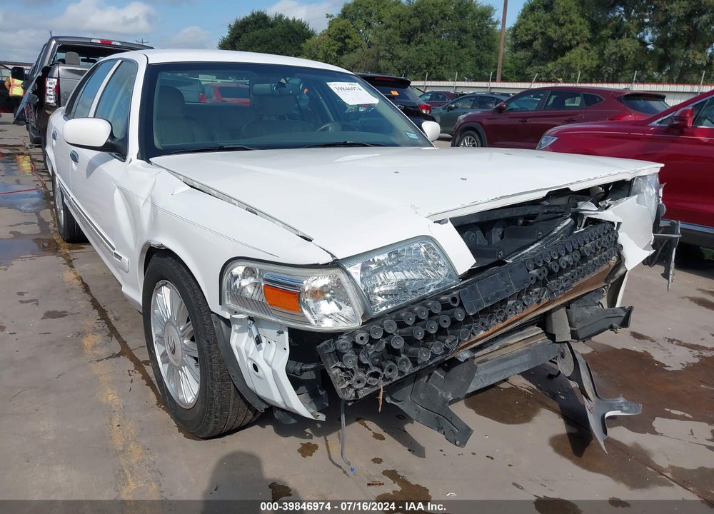 2008 MERCURY GRAND MARQUIS LS VIN: 2MEFM75V98X645849