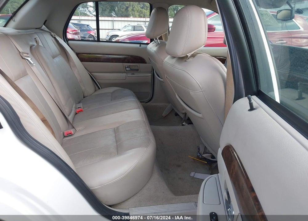 2008 MERCURY GRAND MARQUIS LS VIN: 2MEFM75V98X645849