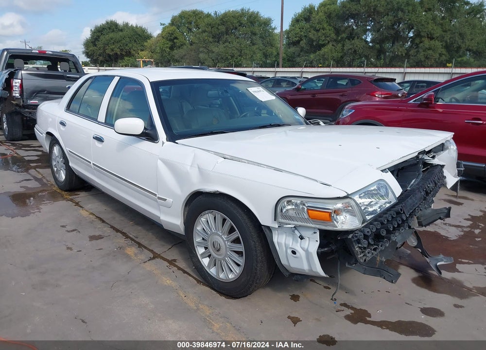 2008 MERCURY GRAND MARQUIS LS VIN: 2MEFM75V98X645849