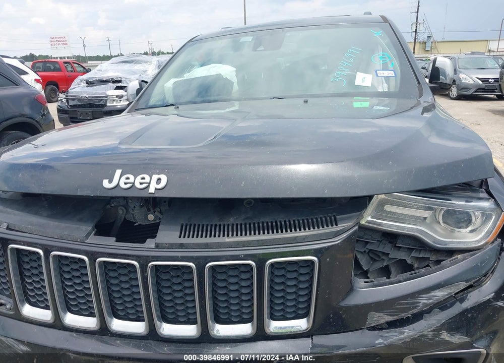 2015 JEEP GRAND CHEROKEE OVERLAND VIN: 1C4RJECG9FC769825