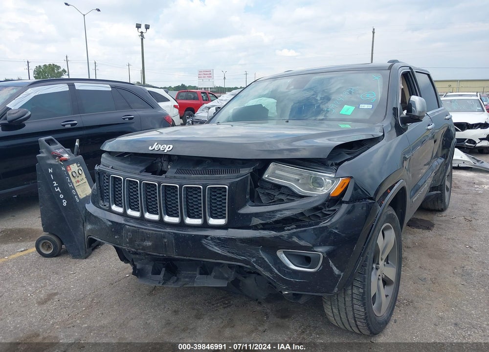 2015 JEEP GRAND CHEROKEE OVERLAND VIN: 1C4RJECG9FC769825
