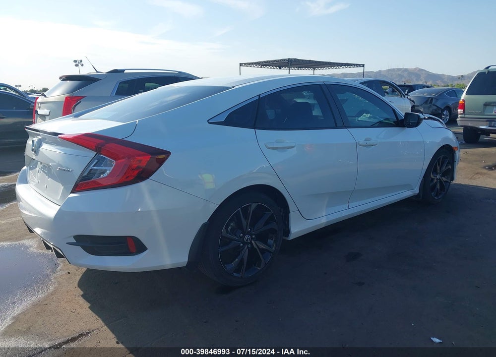 2019 HONDA CIVIC SPORT VIN: 19XFC2F82KE002501