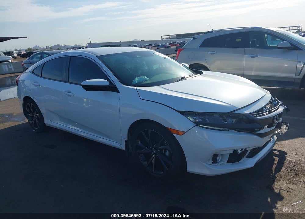 2019 HONDA CIVIC SPORT VIN: 19XFC2F82KE002501