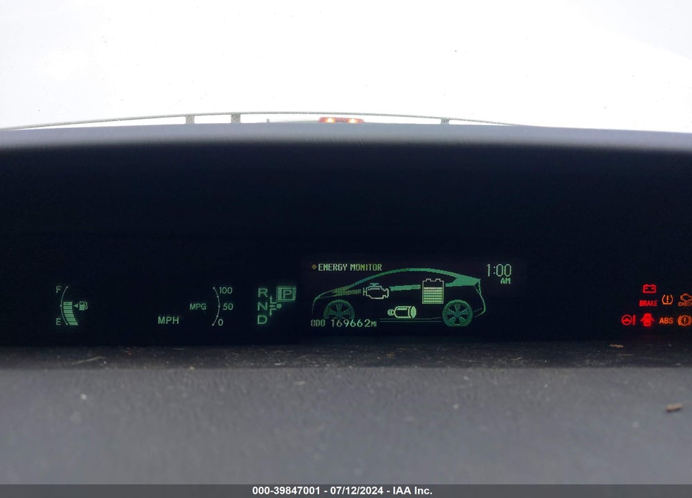 2011 TOYOTA PRIUS TWO VIN: JTDKN3DU2B1430568