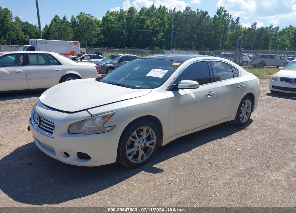 2014 NISSAN MAXIMA 3.5 SV VIN: 1N4AA5APXEC910132