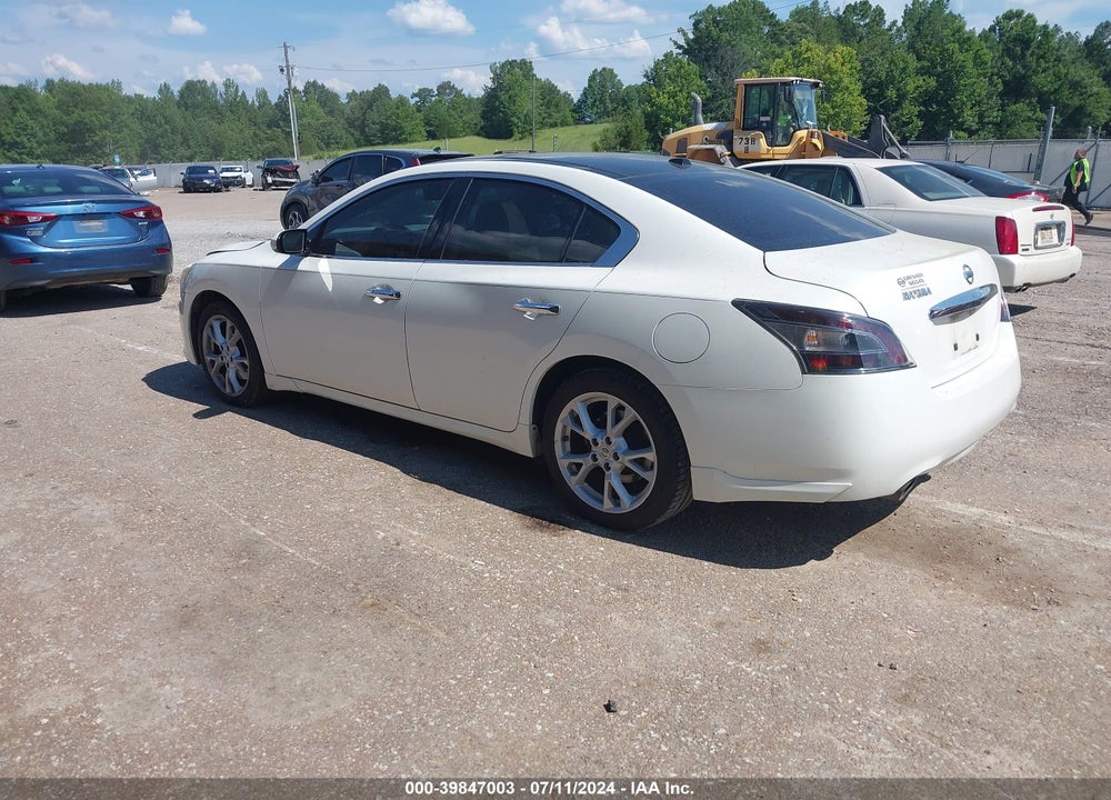 2014 NISSAN MAXIMA 3.5 SV VIN: 1N4AA5APXEC910132