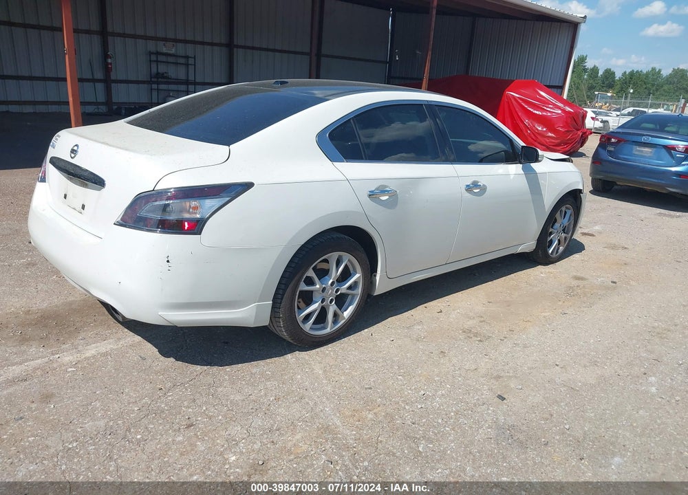 2014 NISSAN MAXIMA 3.5 SV VIN: 1N4AA5APXEC910132