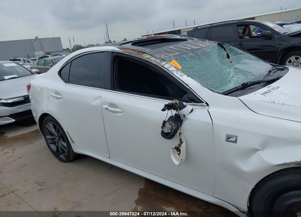 2012 LEXUS IS 250 VIN: JTHBF5C28C5166533