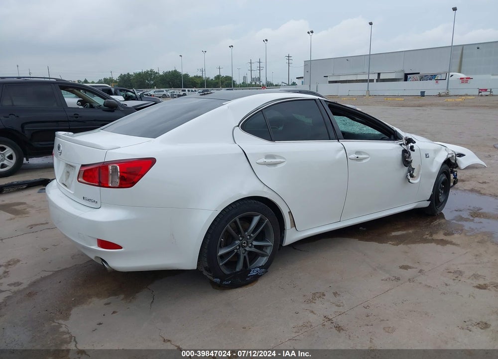 2012 LEXUS IS 250 VIN: JTHBF5C28C5166533