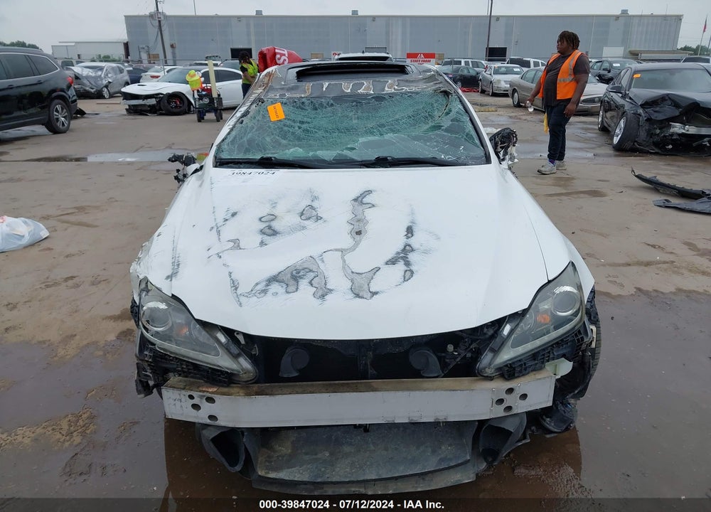 2012 LEXUS IS 250 VIN: JTHBF5C28C5166533