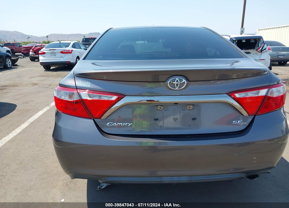 2016 TOYOTA CAMRY SE VIN: 4T1BF1FK9GU172855