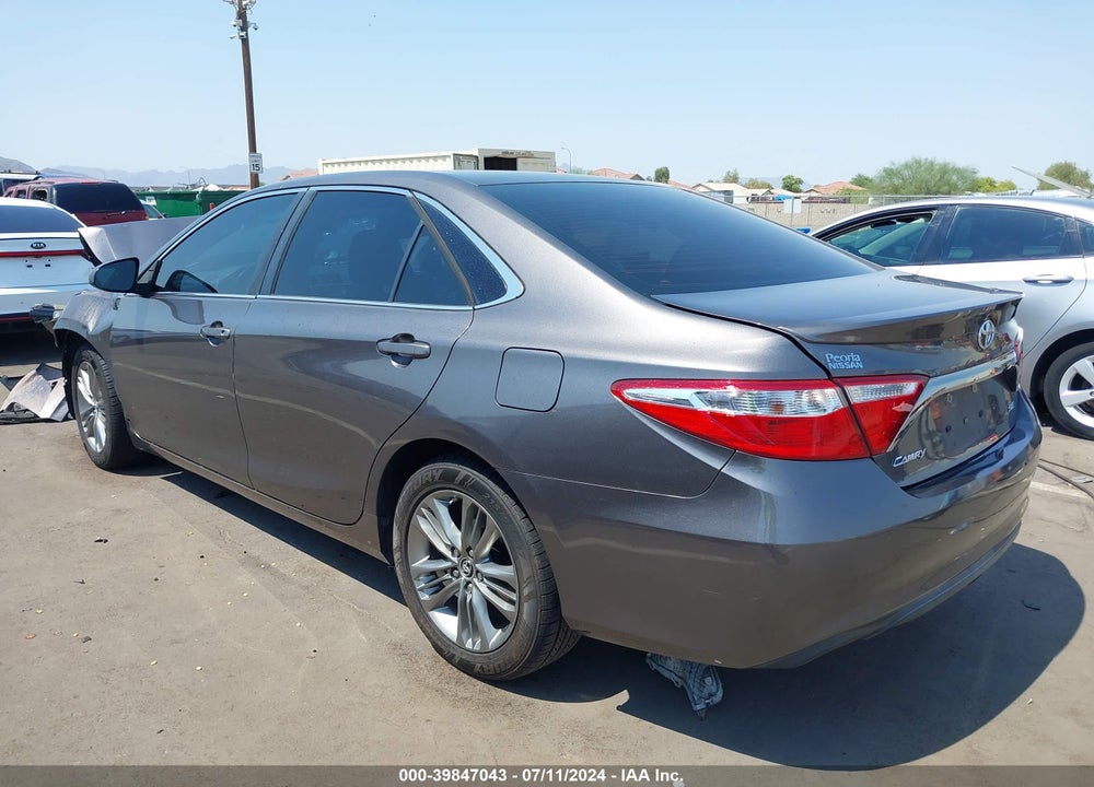 2016 TOYOTA CAMRY SE VIN: 4T1BF1FK9GU172855